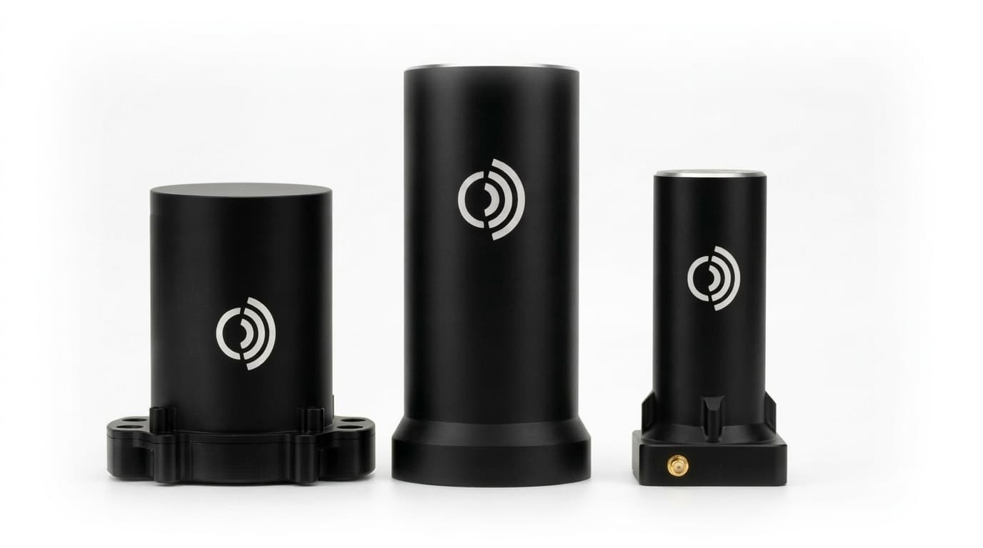 MAGIC Series antenna — black cylindrical form factor